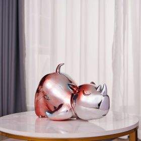 Red and Blue Chrome Rhino