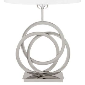 Origami LED Table Lamp // Chrome
