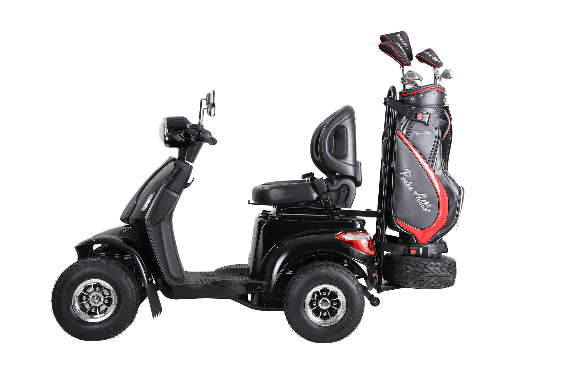 Golf scooter elderly people drive grass scooter