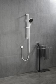 Handheld Shower with 28-Inch Slide Bar and 59-Inch Hose