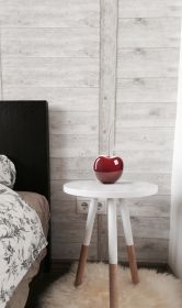 Medium Cherry Sculpture 22" Tall (Color: Red Wine)