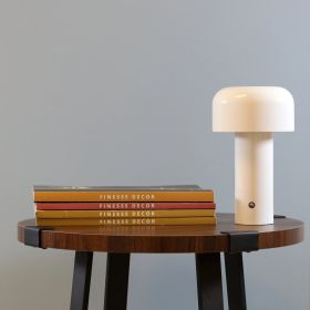 Silhouette Rechargeable Lamp (Color: White)