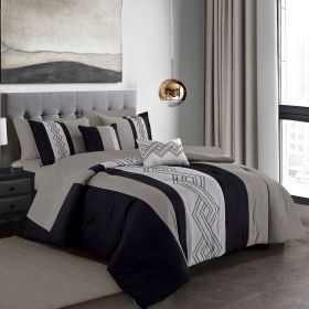 Nicia 9PC COMFORTER SET (size: QUEEN)
