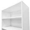 Closet Organizer System,Wall Mounted Closet Storage with  Drawers and Shelves Closet Storage for Bedroom,White